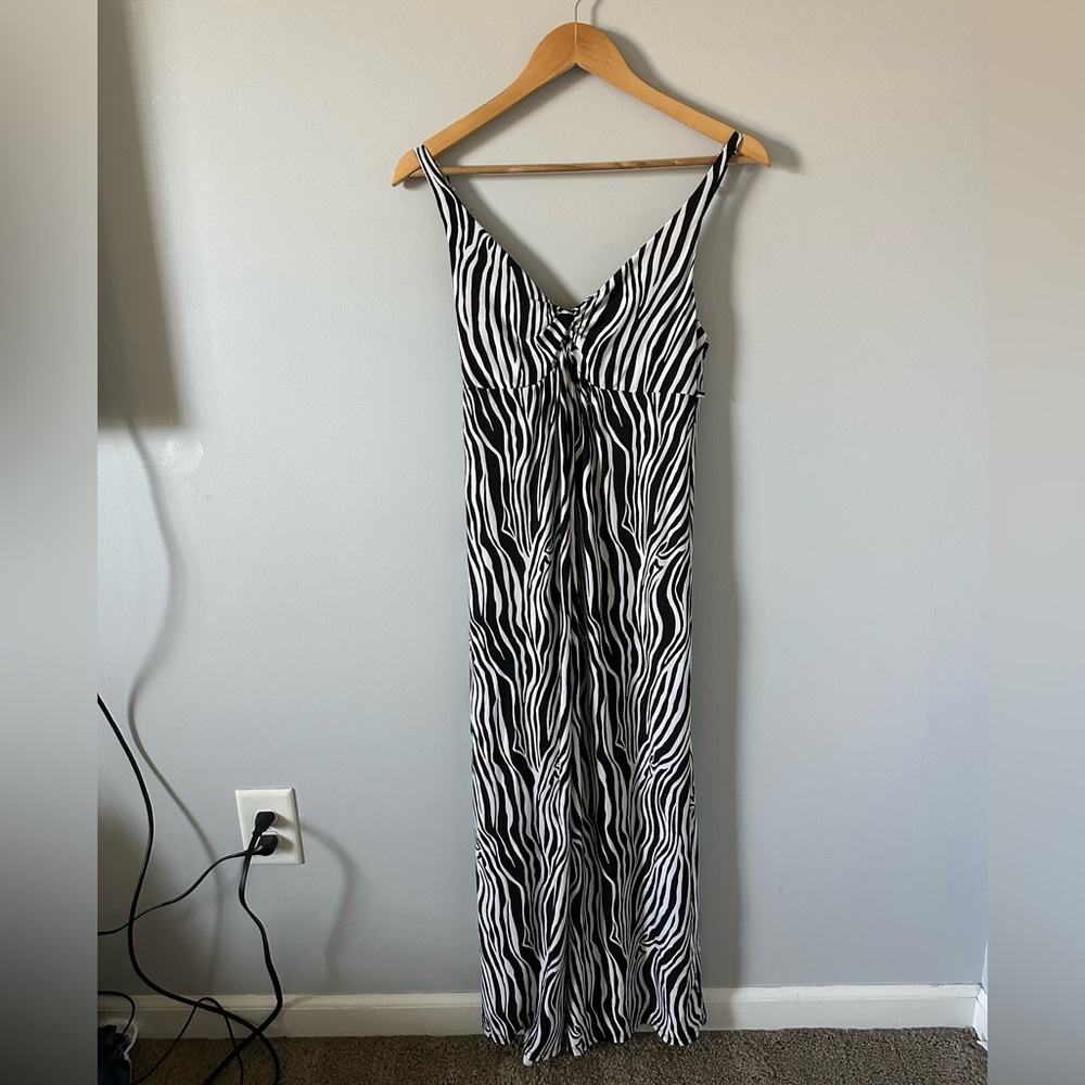Ambrielle Zebra Maxi Dress